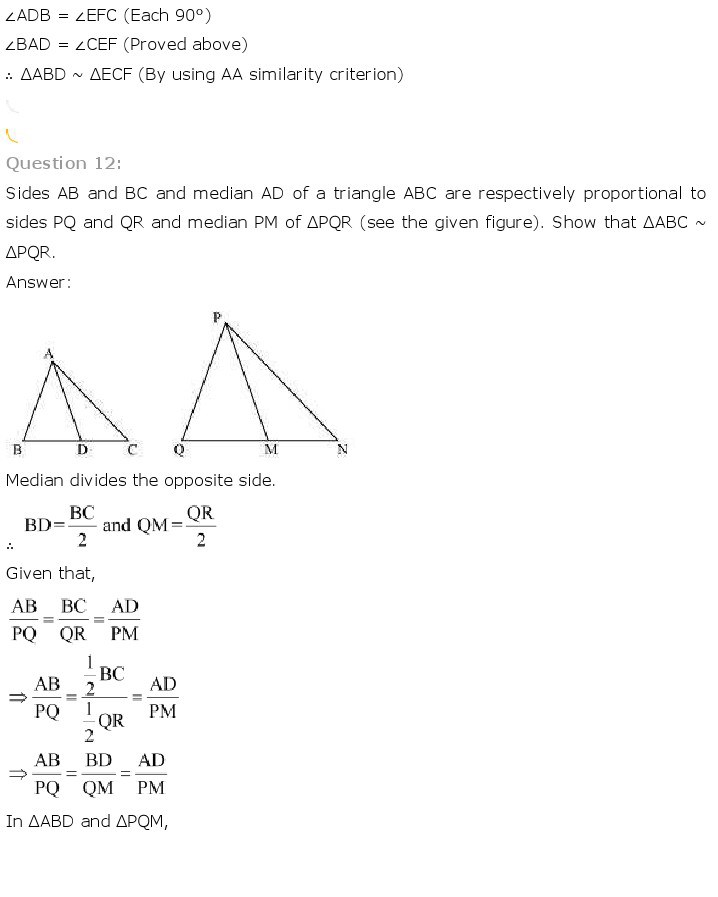 exercise 2.3 class 10 maths triangles