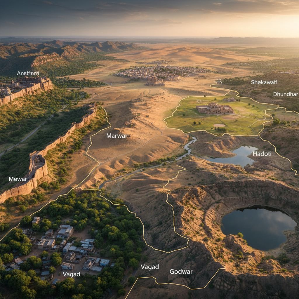 Historical Regions of Rajasthan Introduction