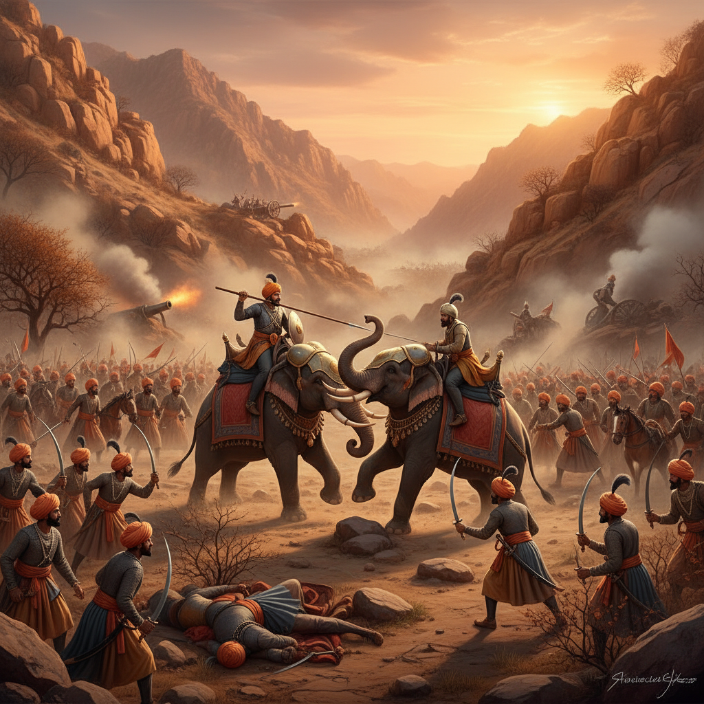 Battle of Haldighati (1576) Resistance to Pratap