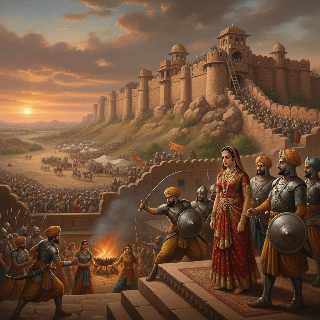 Conquest of Chittor (1303) Padmini, Gora-Badal