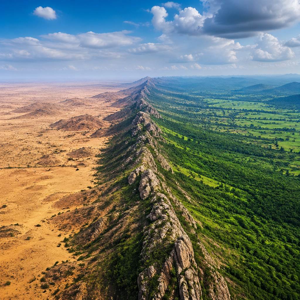 Introduction Aravalli Climate Divide