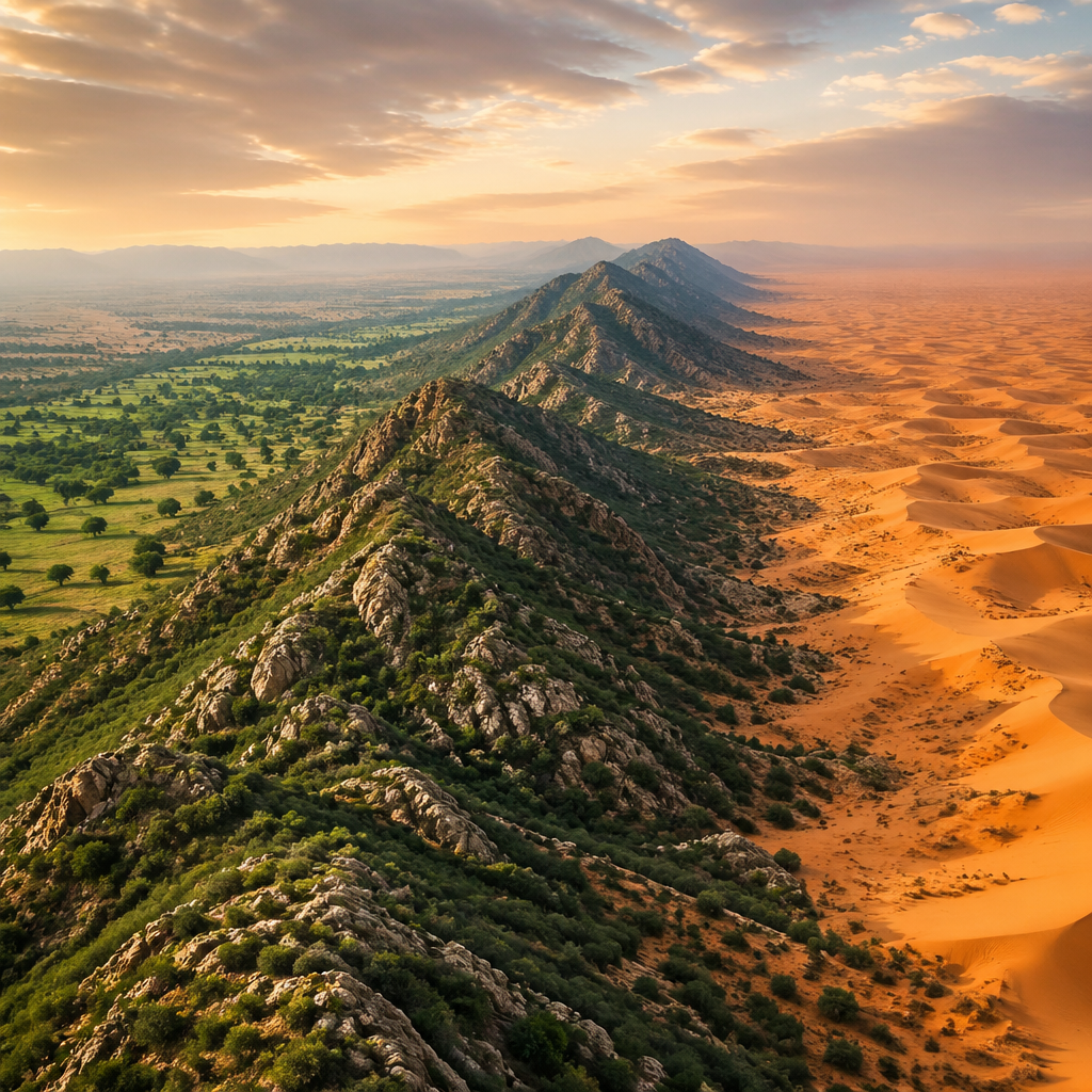 Aravali and Desertification Introduction