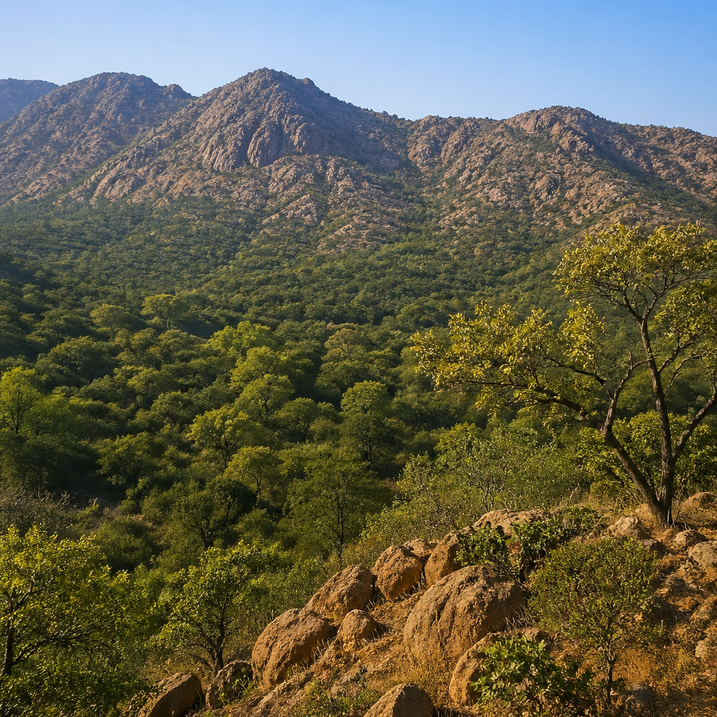 Aravali vegetation introduction