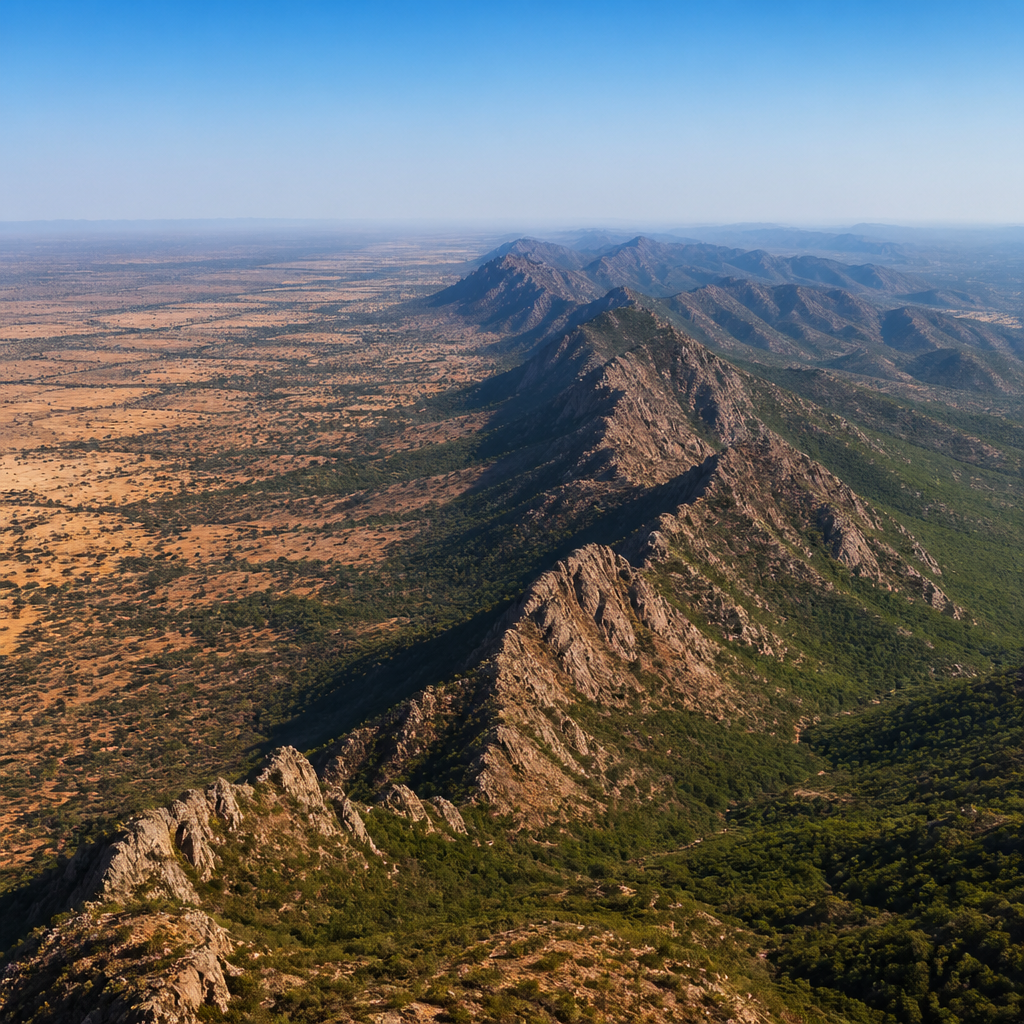 Physical features of Aravali