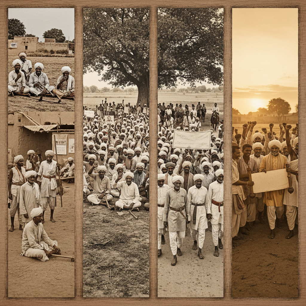 Events and major stages of the movement