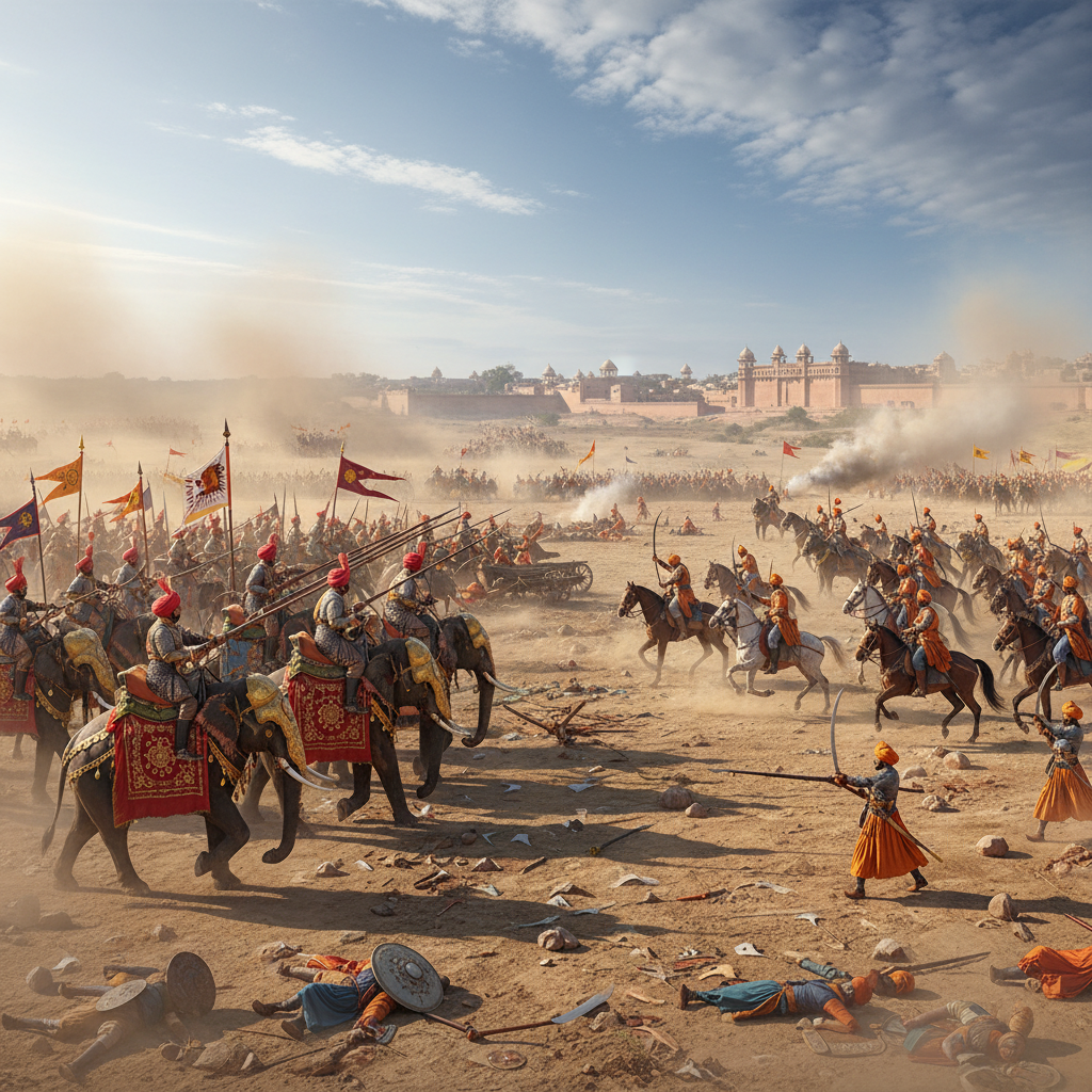 Battle of Bani-Virai Events and Results