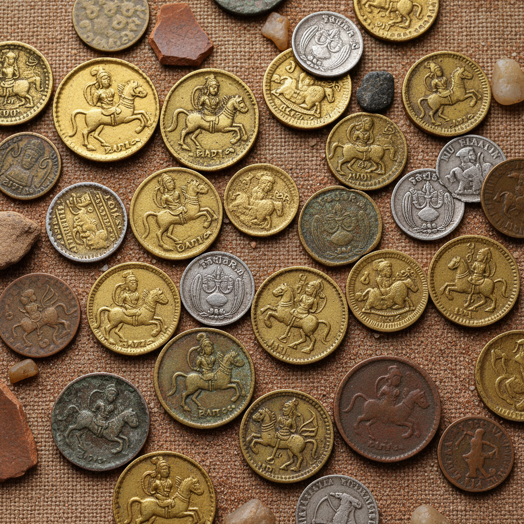 Gupta coins and currency system