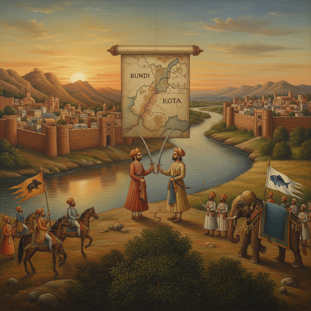 Partition of Bundi and Kota