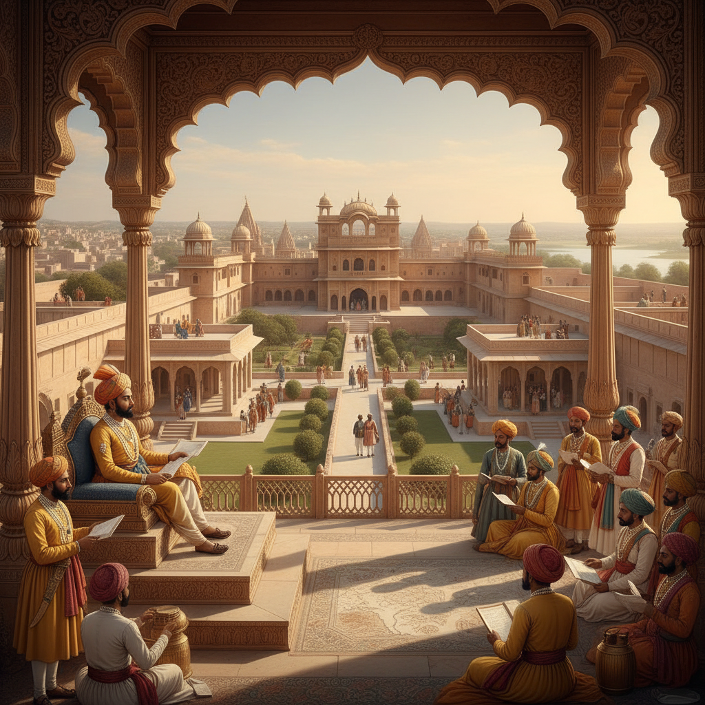 Administrative system of Kachwaha dynasty