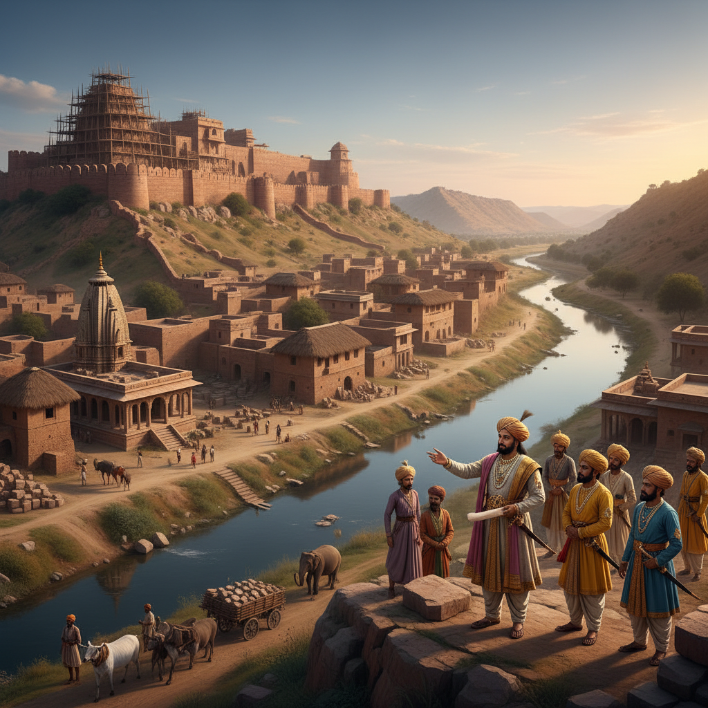 Establishment of Amer city (1612 AD)