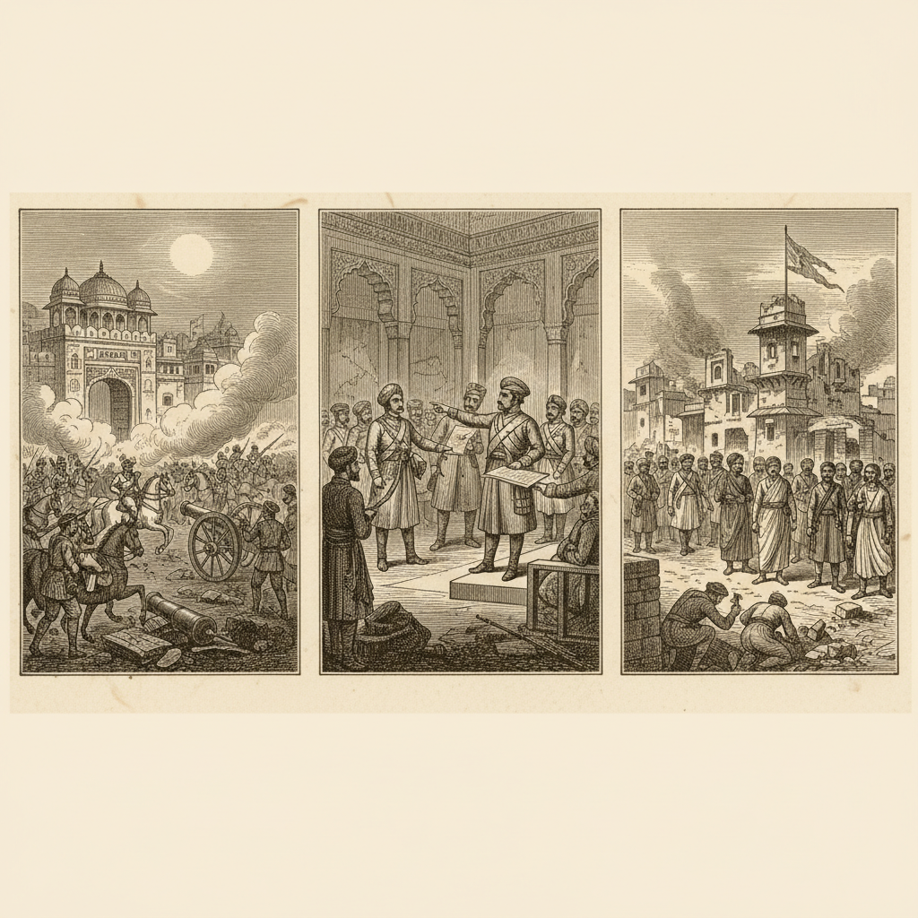 Events and effects of the rebellion