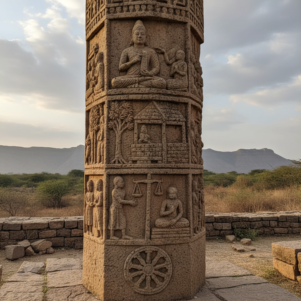 Contents and themes of Ashoka's inscriptions