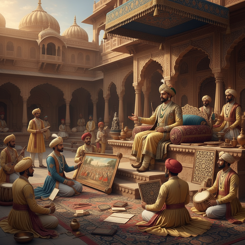 Art Patronage and Court Artist