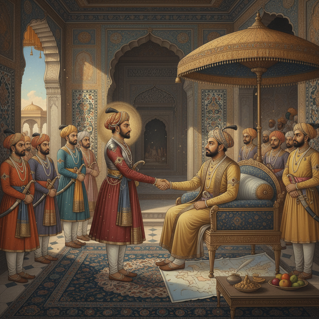 Treaty with Akbar reasons and process
