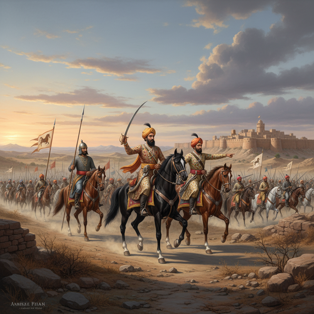 Pindari leaders and their campaigns