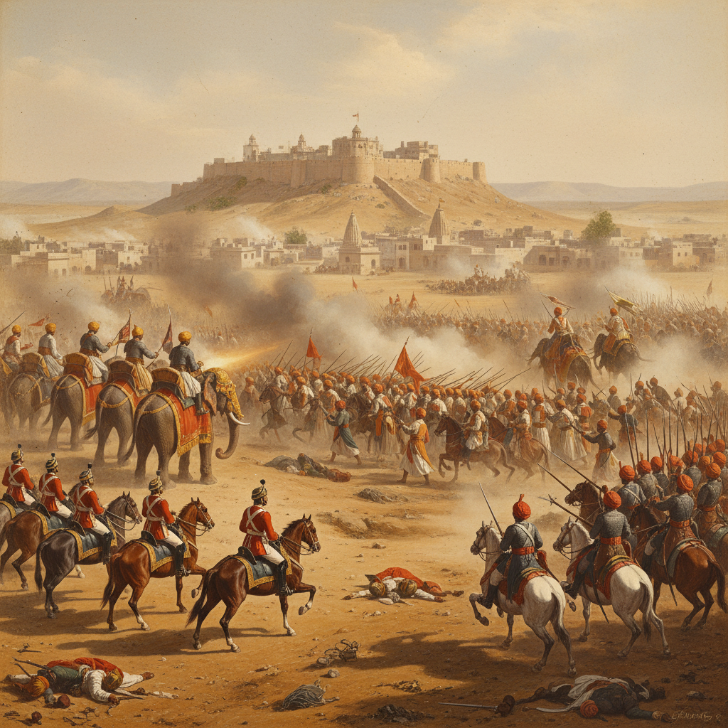 Pindari repression and English intervention