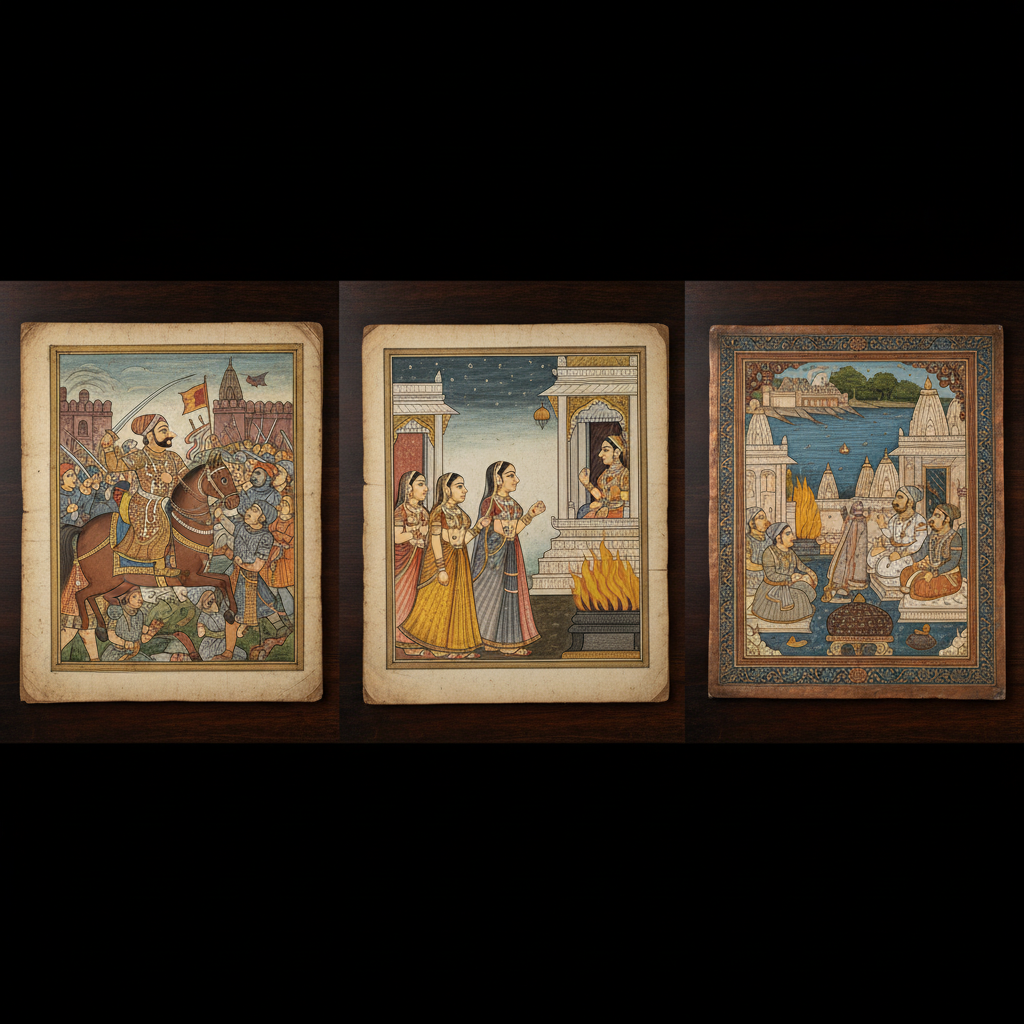 Hammir Raso, Padmavat and Rajprashasti