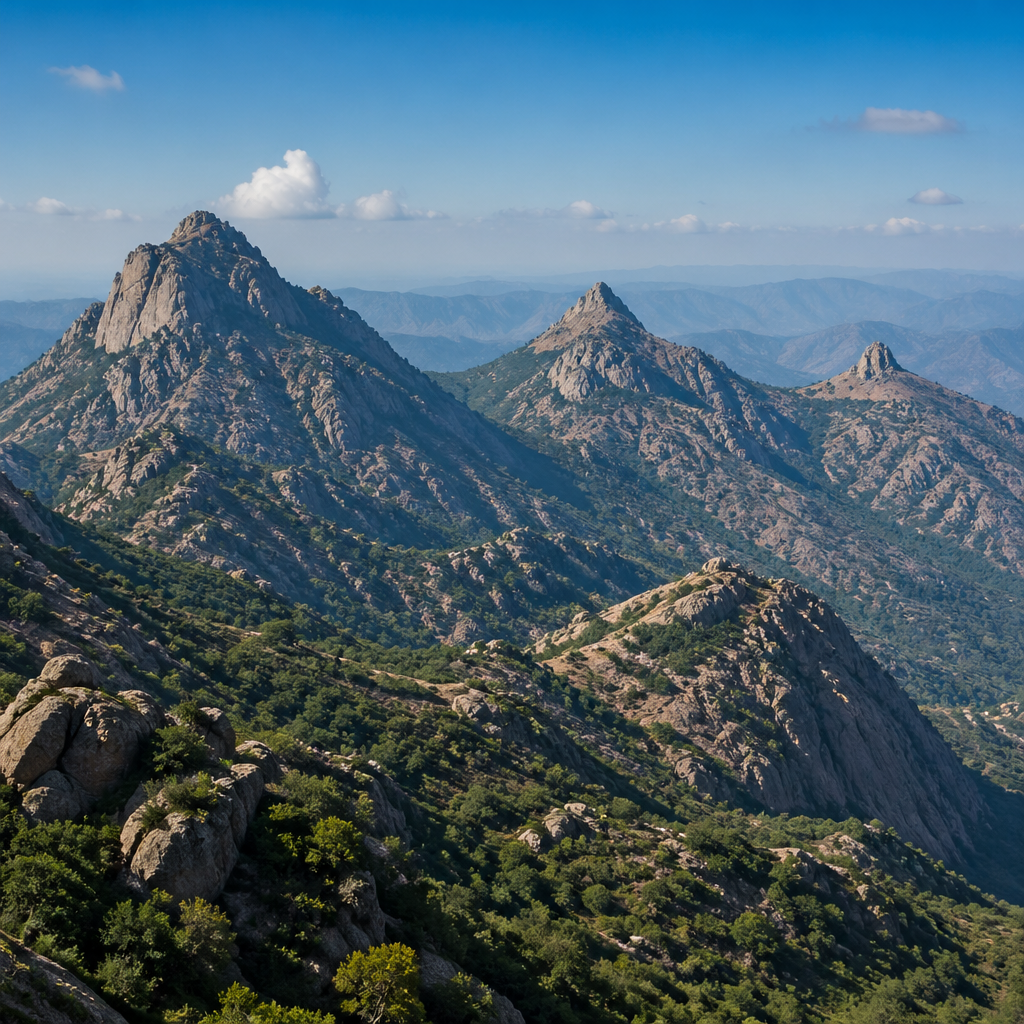 Introduction Major peaks of Aravalli