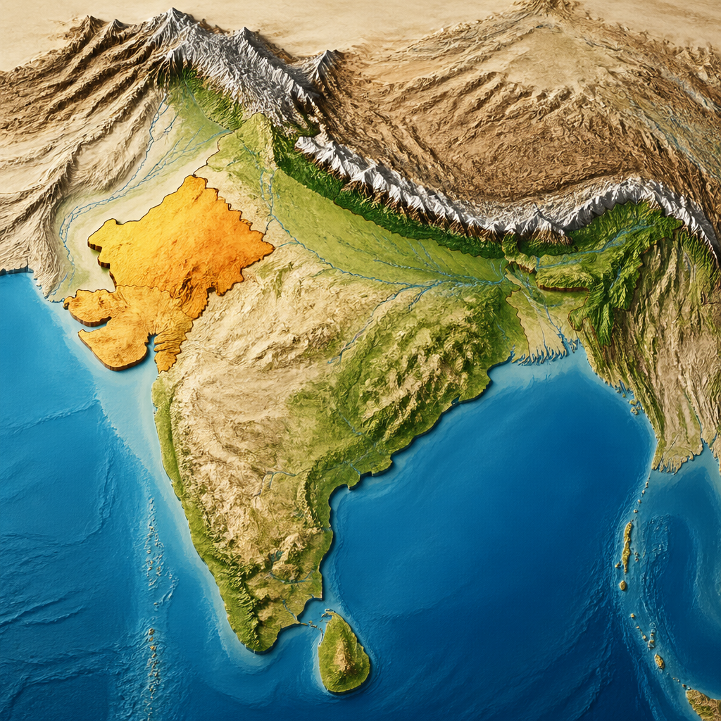 Introduction Place of Rajasthan in Indian Geography