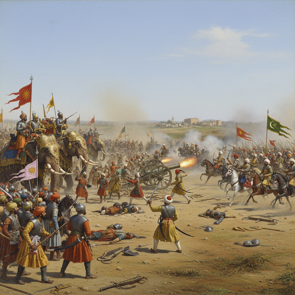 Battle of Khanwa details and results of the battle