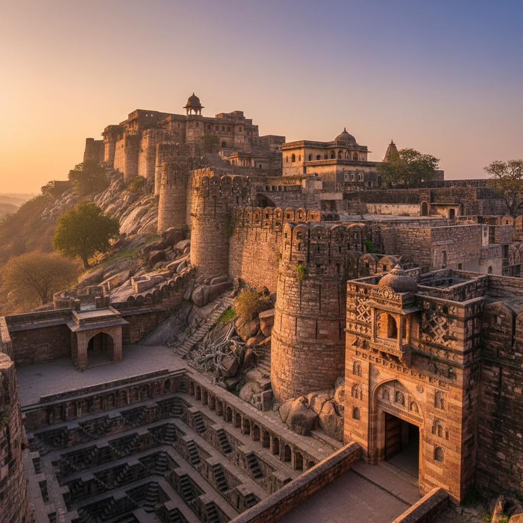 Architectural features of the fort