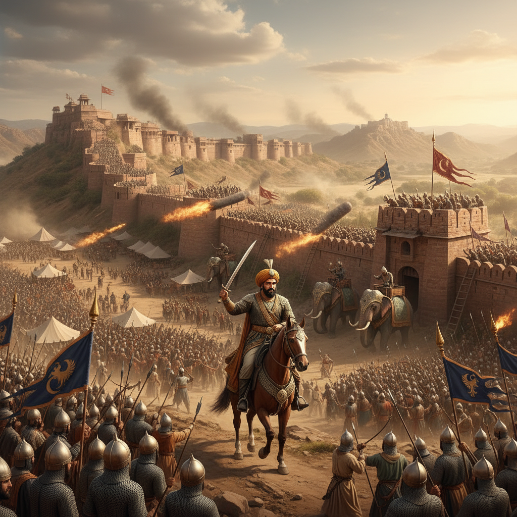 Alauddin Khilji's attack and siege