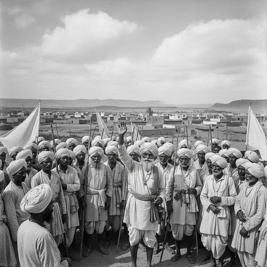 Ram Narayan Chaudhary and leadership of the movement