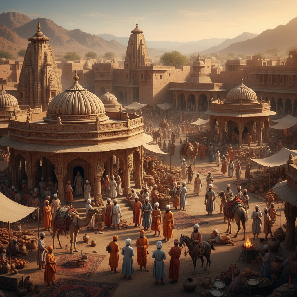 Shaka-Kushan cultural heritage in Rajasthan