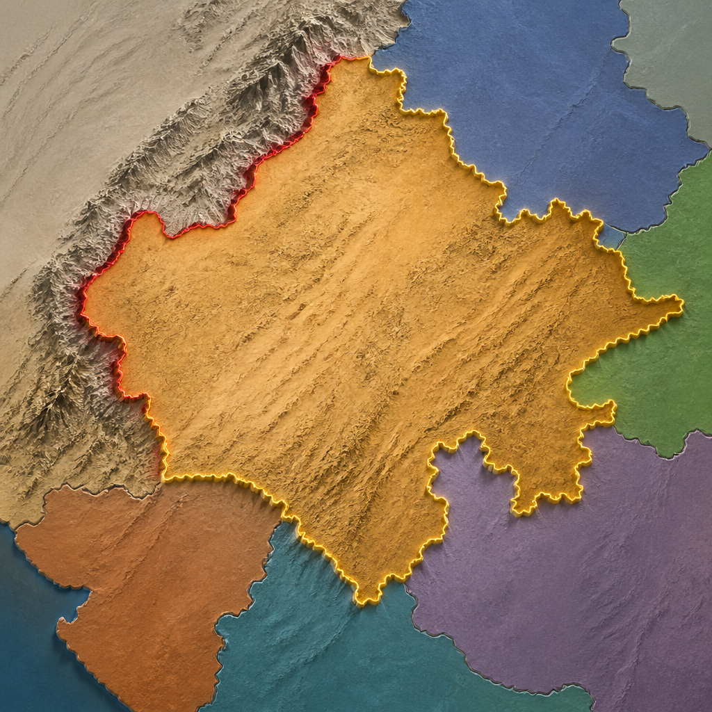 Introduction Borders of Rajasthan