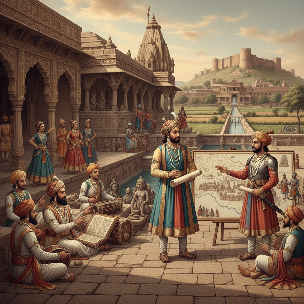 Major rulers and their contributions
