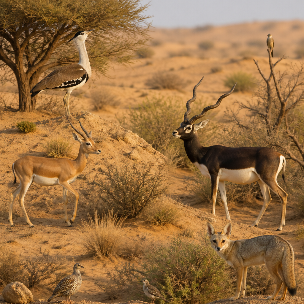 Introduction to fauna of Thar