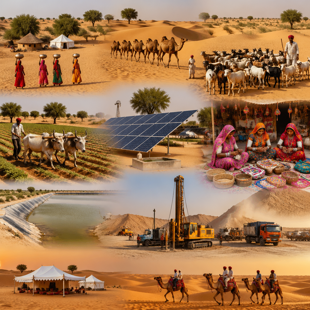 Human activity and economic importance in Thar