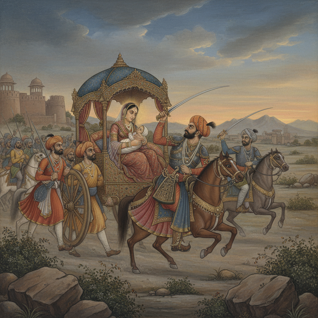 Ajit Singh's defense and exile