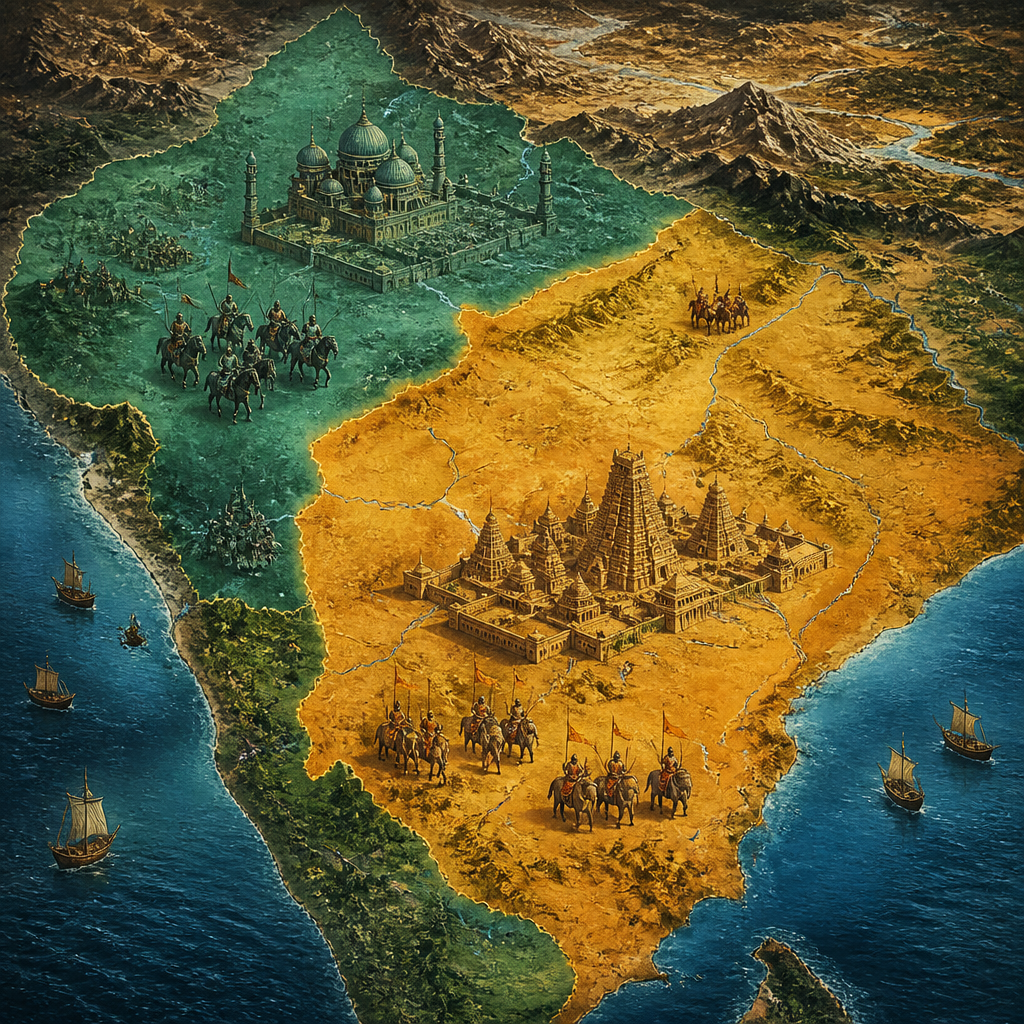 Introduction Geographical division of Bahmani and Vijayanaga