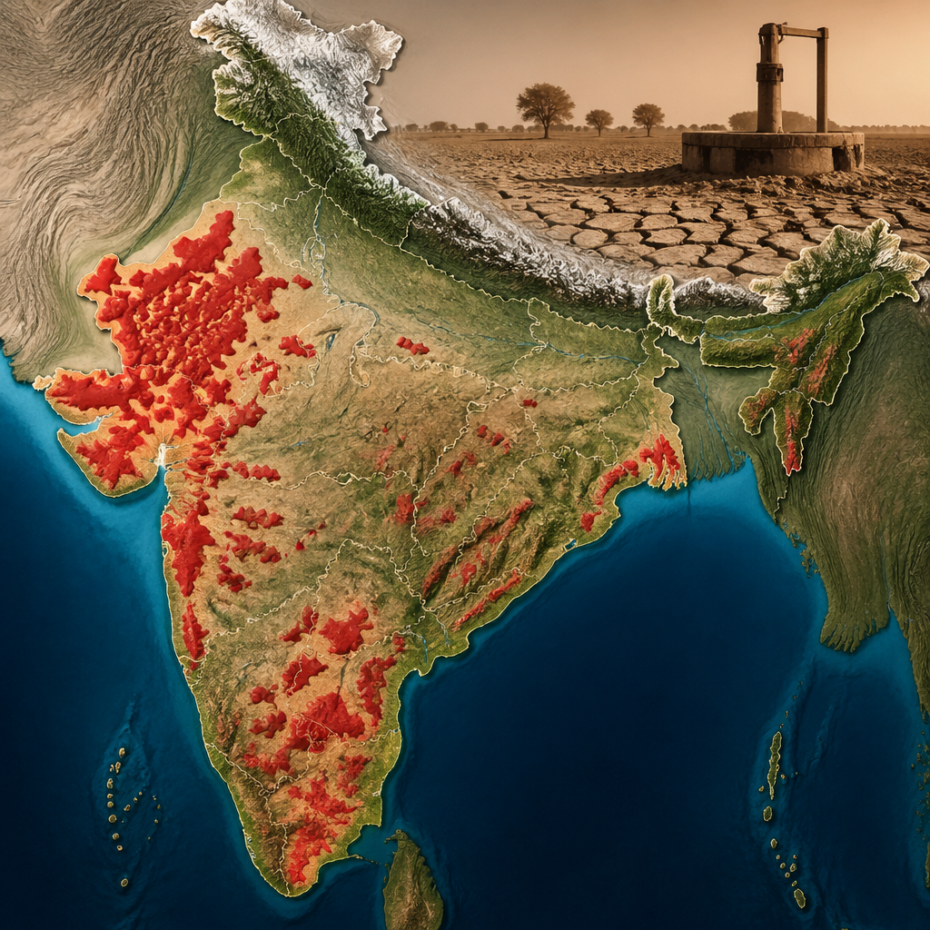 Dark Zone Areas with severe groundwater crisis