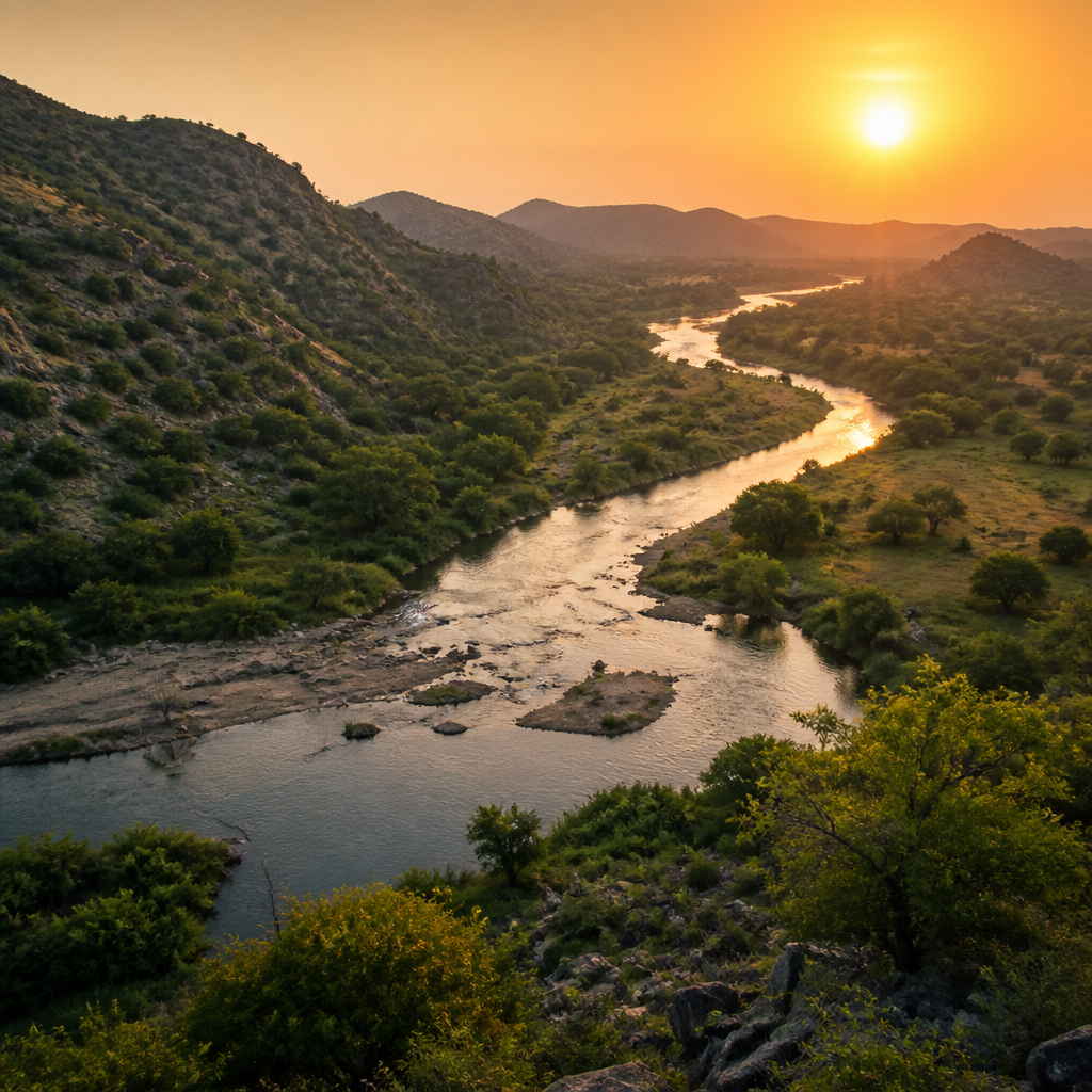 Banas River Jewel of Aravalli