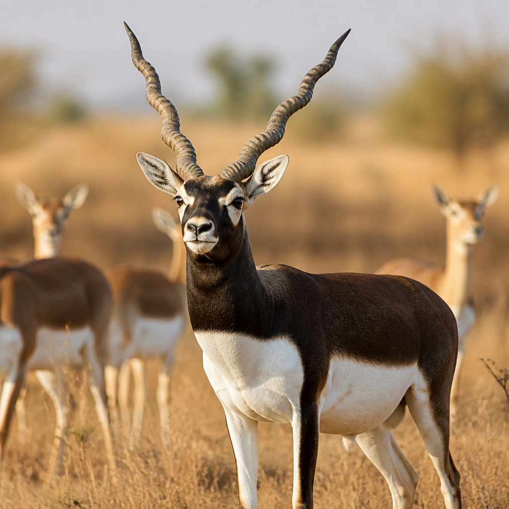 Blackbuck Protected Wildlife of Rajasthan