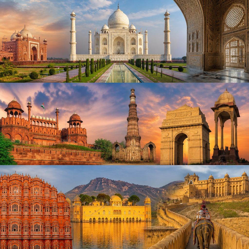 Features of the three cities