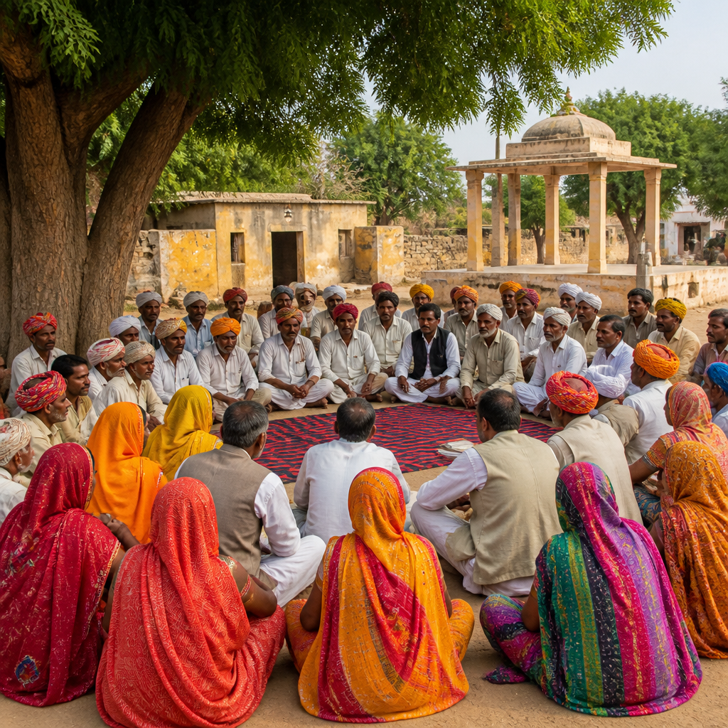 Features of Gram Sabha in Rajasthan
