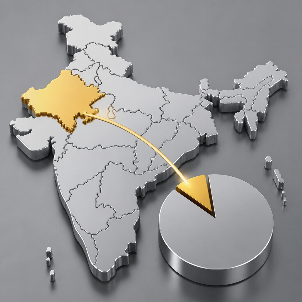 Rajasthan's GST revenue contribution