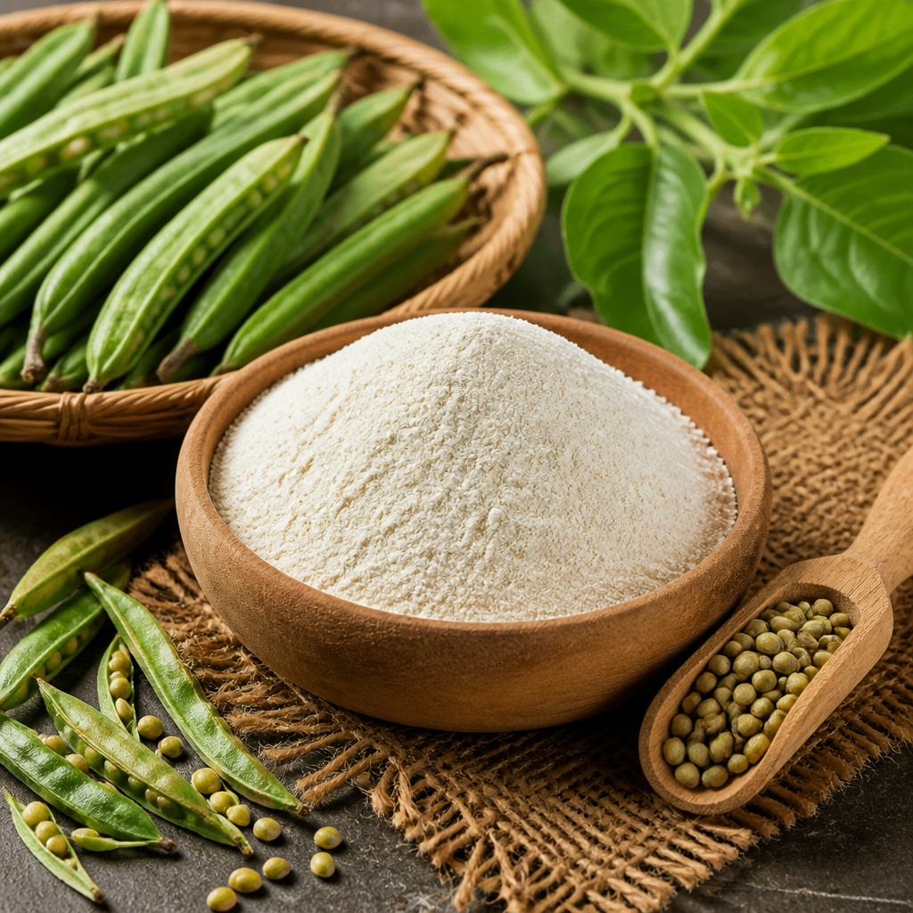 Guar gum the basis of the world market