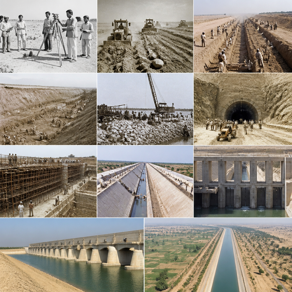Construction history and stages