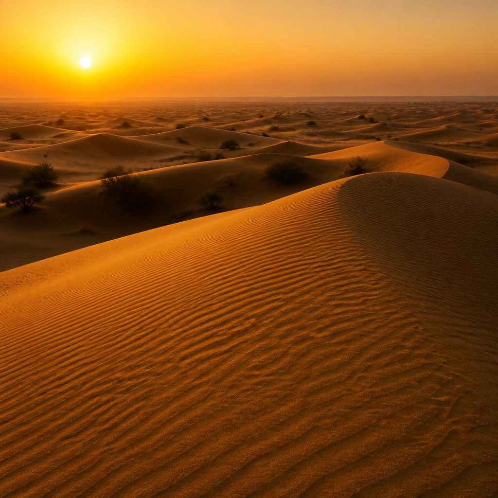 Sam Sand Dunes Color of the Desert