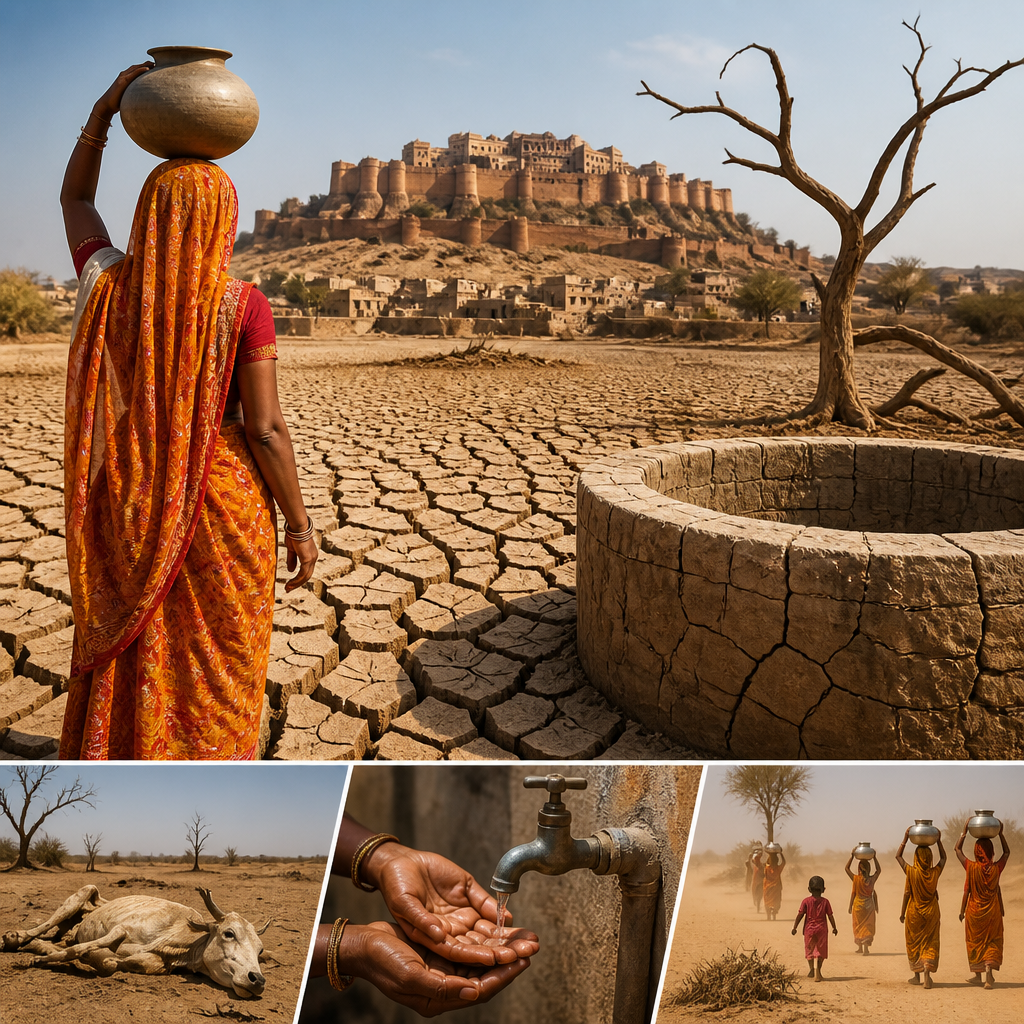 Water crisis of Rajasthan Introduction
