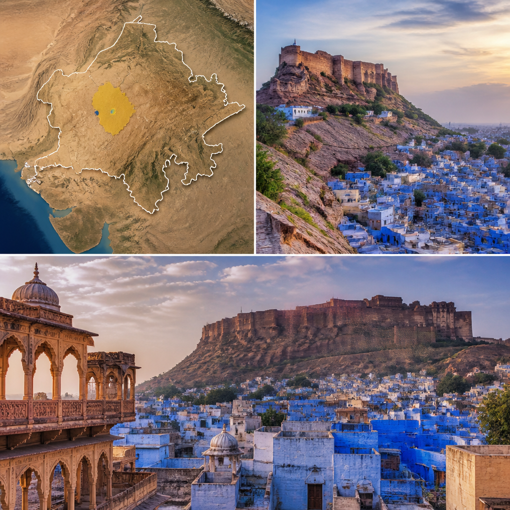Introduction and geographical location of Jodhpur