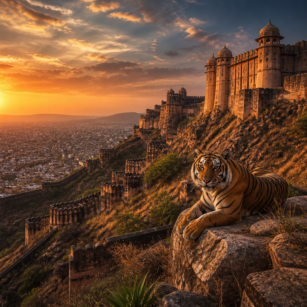Nahargarh Fort protector of the city
