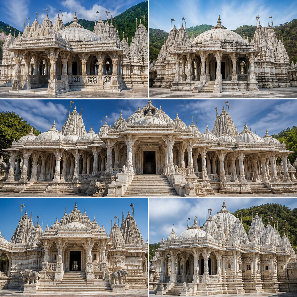 Five main temples of Dilwara