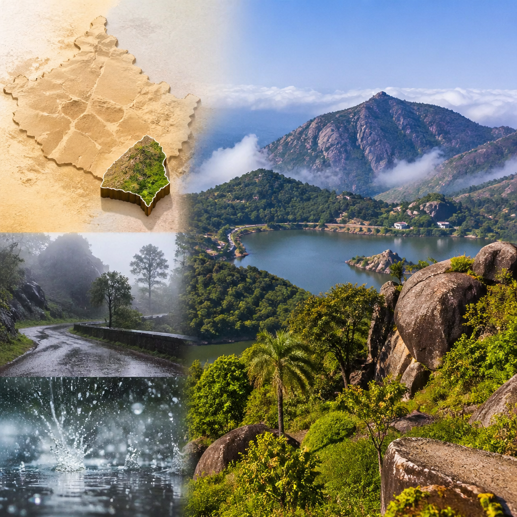 Introduction and geographical location of Mount Abu