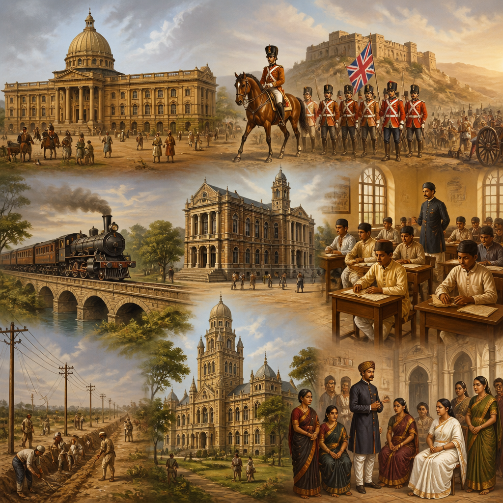 British period and development of Maharashtra