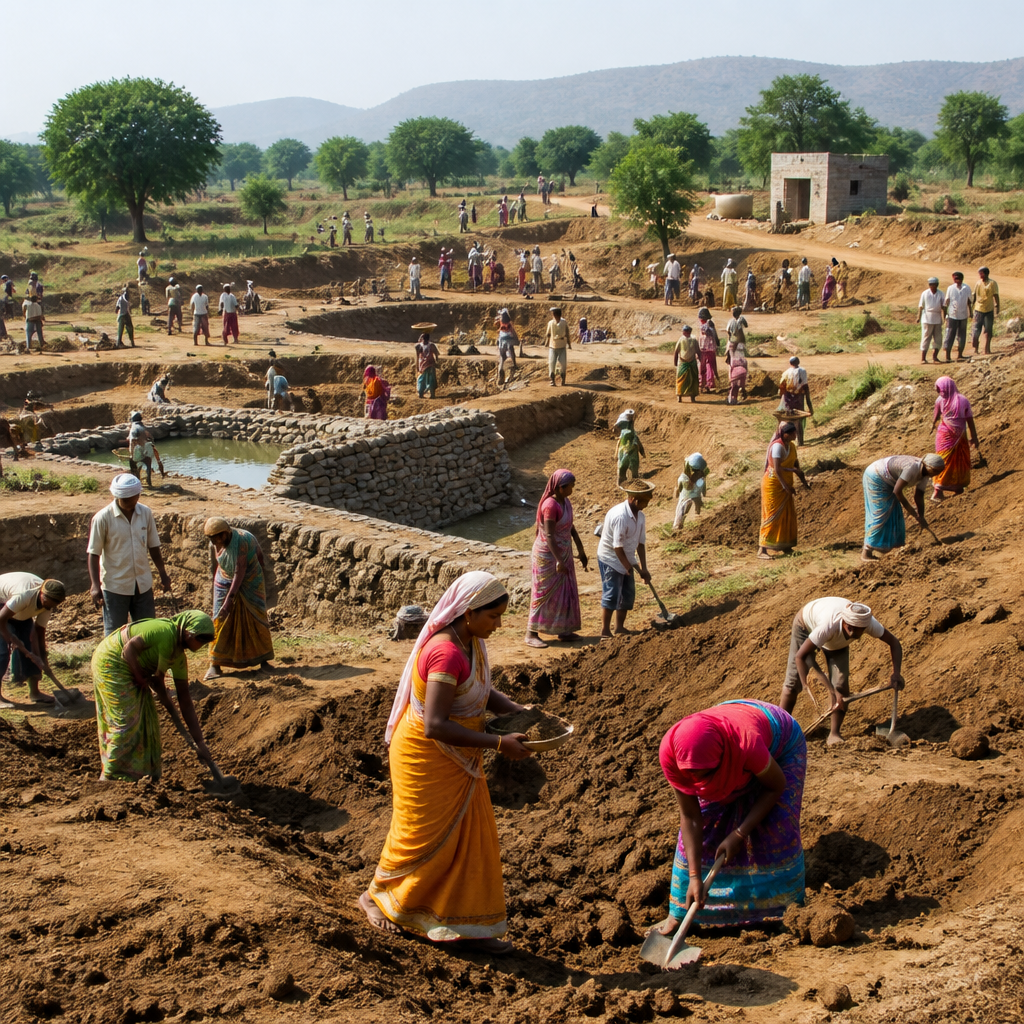 Introduction and objectives of MNREGA